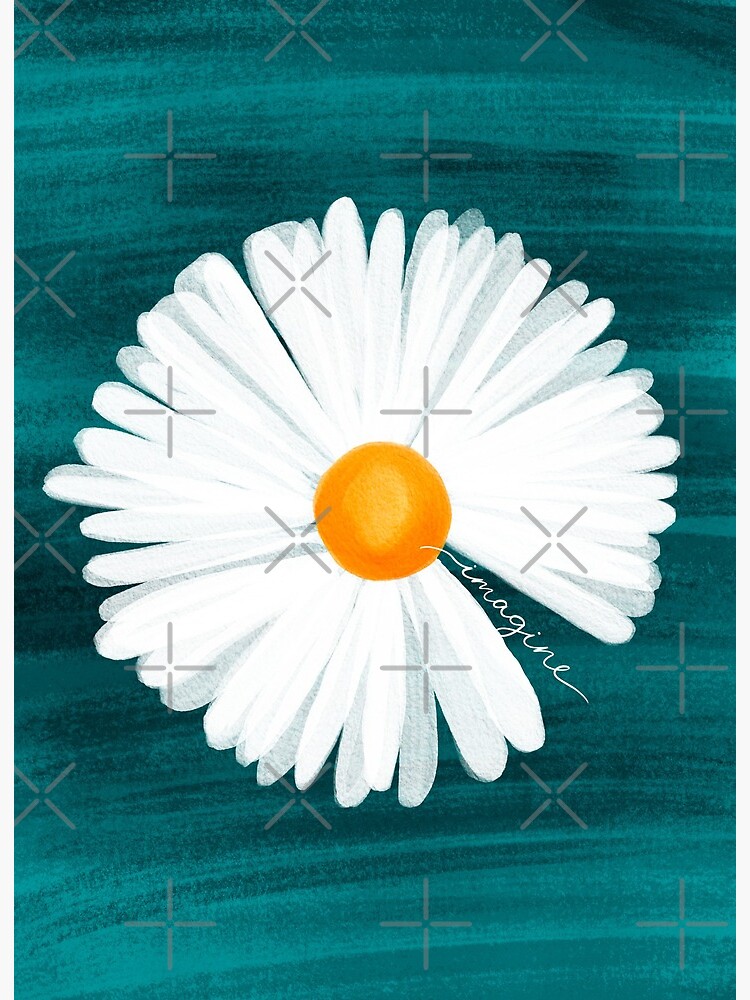 Daisy doodle | Art Board Print