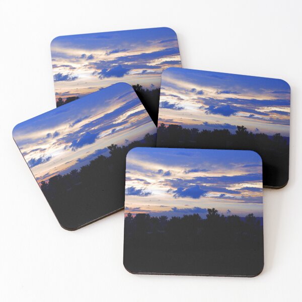 Item preview, Colorful Tropical Sunset Nightfall Forest  designed and sold by worldways.