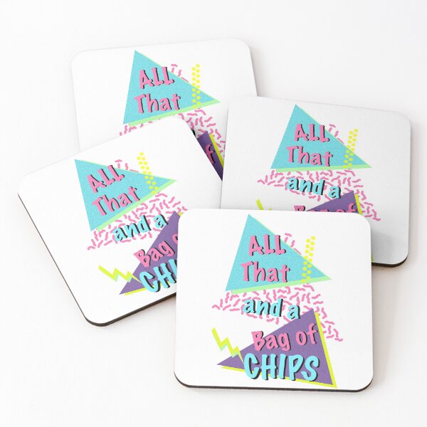 Item preview, 90's Phrases! All That And A Bag Of Chips! 1990's sayings.  designed and sold by ArtsyHart.