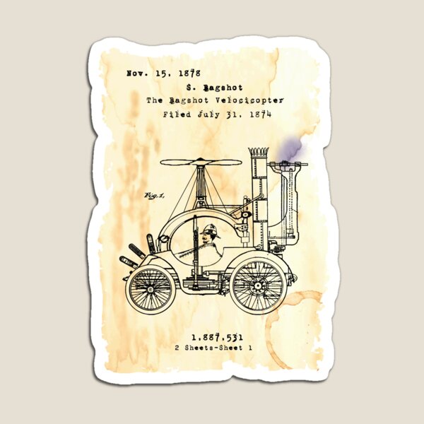 Item preview, The Bagshot Velocicopter designed and sold by SquareDog.