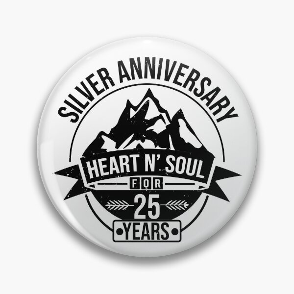 Item preview, Silver wedding anniversary designed and sold by Cutebutfunny.