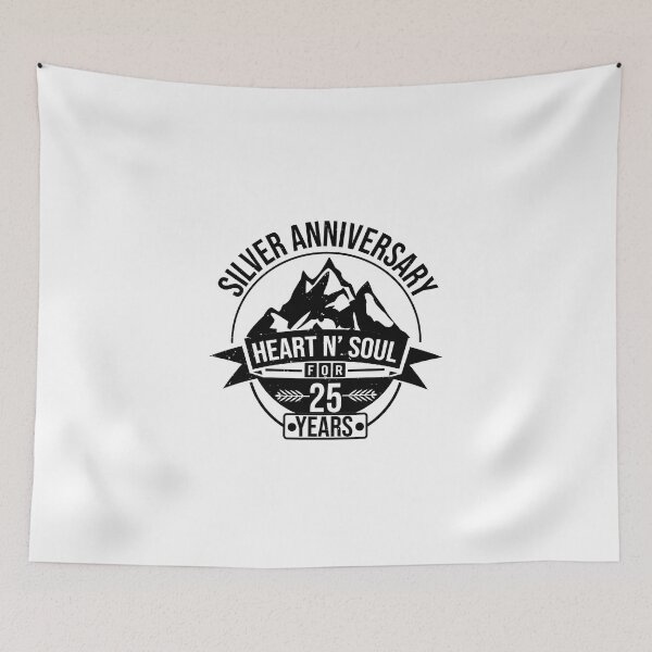 Item preview, Silver wedding anniversary designed and sold by Cutebutfunny.