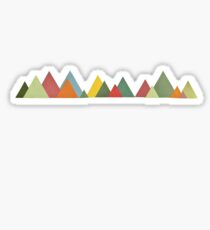 Mountain Range Sticker