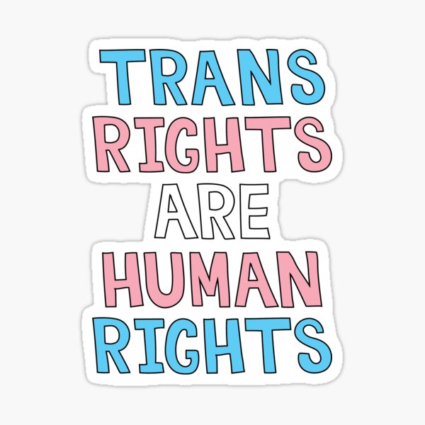 trans rights Sticker for Sale by robinauts