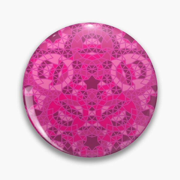 Item preview, Circles from triangles in pink. designed and sold by DavidBlood.