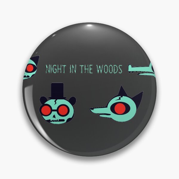 Item preview, Night in the woods spooky skulls designed and sold by Migi-Desu.