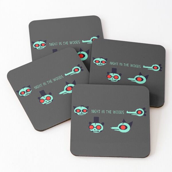Item preview, Night in the woods spooky skulls designed and sold by Migi-Desu.