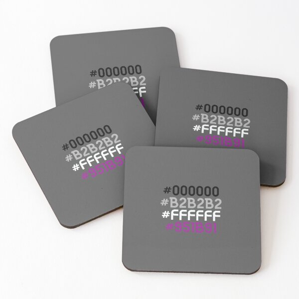 Item preview, Asexual Hex Code Flag designed and sold by SpookyWoosh.