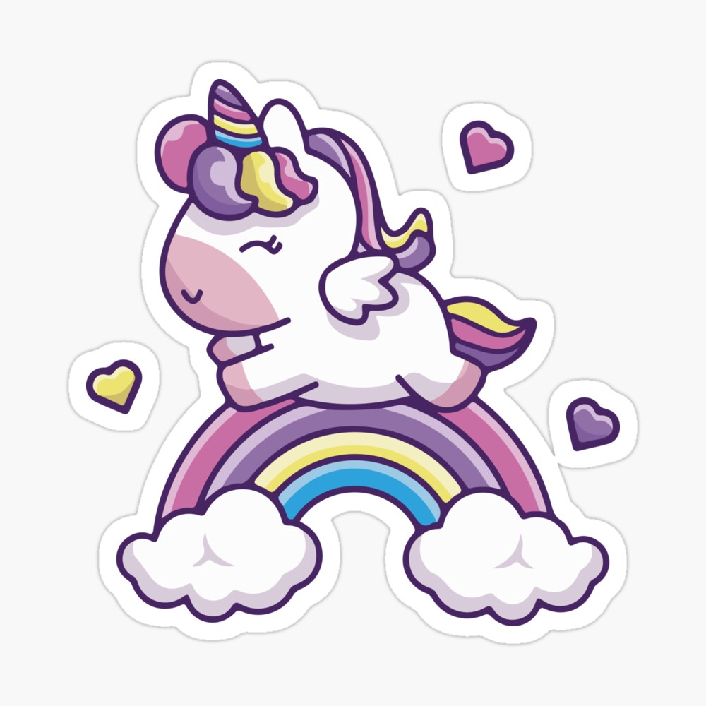 Cute unicorn drawing\