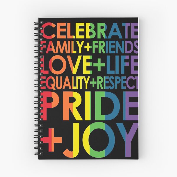 Item preview, Celebrate, Family+Friend, LOVE+LIFE, Equality+Respect, PRIDE, JOY!!! Slim Fit T-Shirt designed and sold by Ayman El.