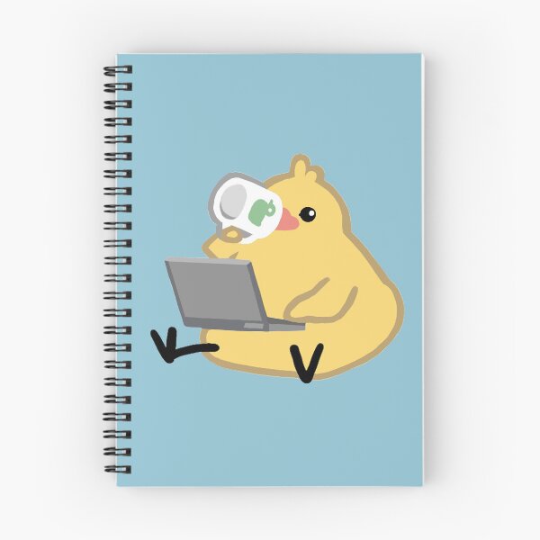 Item preview, Laptop Coffee Birdblob designed and sold by Sabtastic.