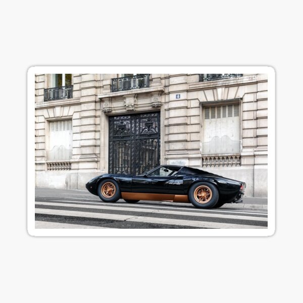 Lamborghini Miura Sticker