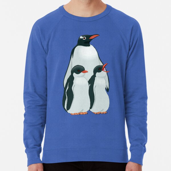 THE MOST BEAUTIFUL FAMILY OF PENGUINS Lightweight Sweatshirt