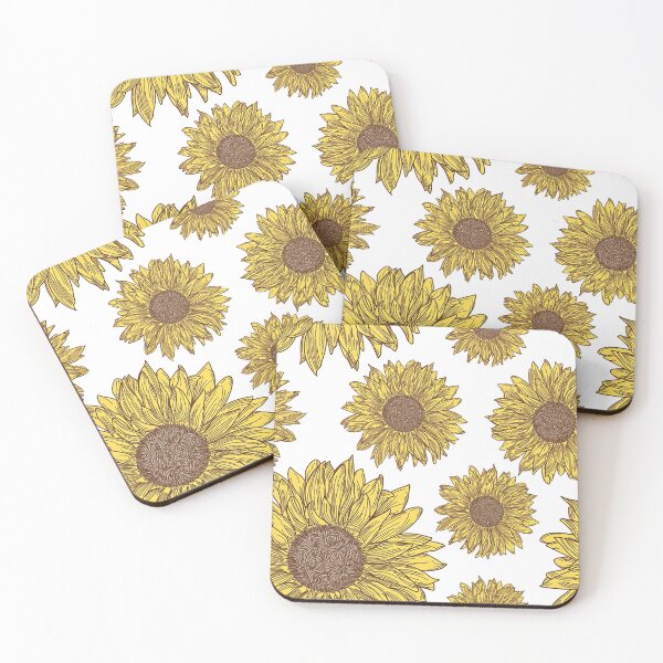 Item preview, Daisy Sunflower Hippy Floral Pattern designed and sold by JustLivinLife.