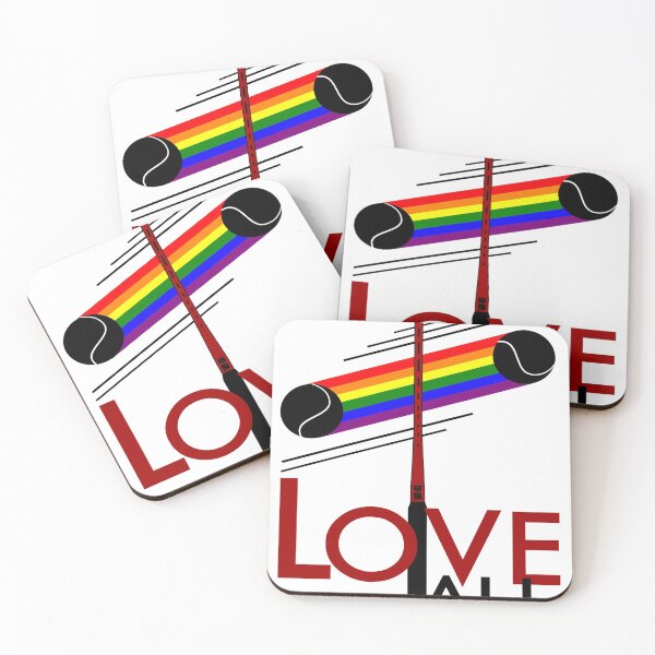 Item preview, Love All Pride - tennis bauhaus designed and sold by Vo-iDstudio.