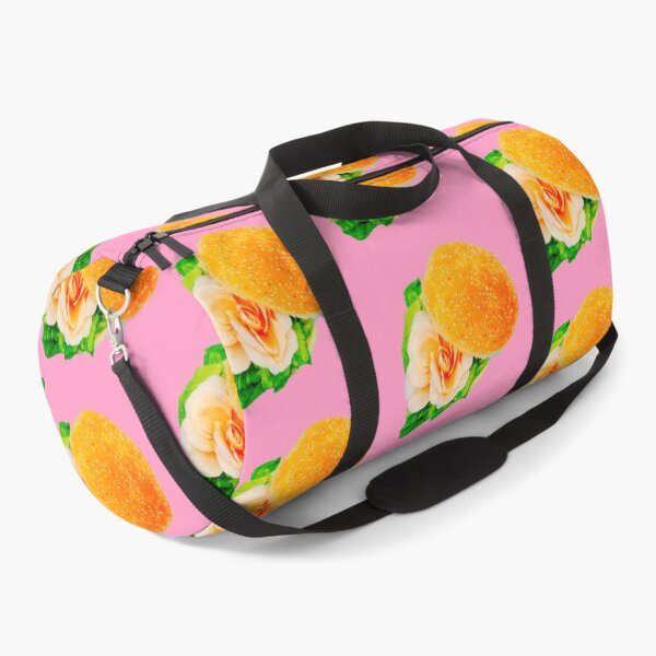 Item preview, Flowers Burger. Vegan mood. Sticker photo print designed and sold by JenyaPo.