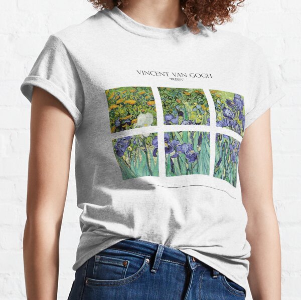 Irises by Vincent Van Gogh Classic T-Shirt