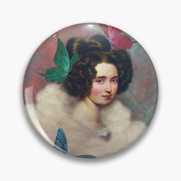 Item preview, Lady and butterflies  designed and sold by Julia Rudens.