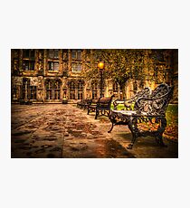 Glasgow University Quadrant Photographic Print