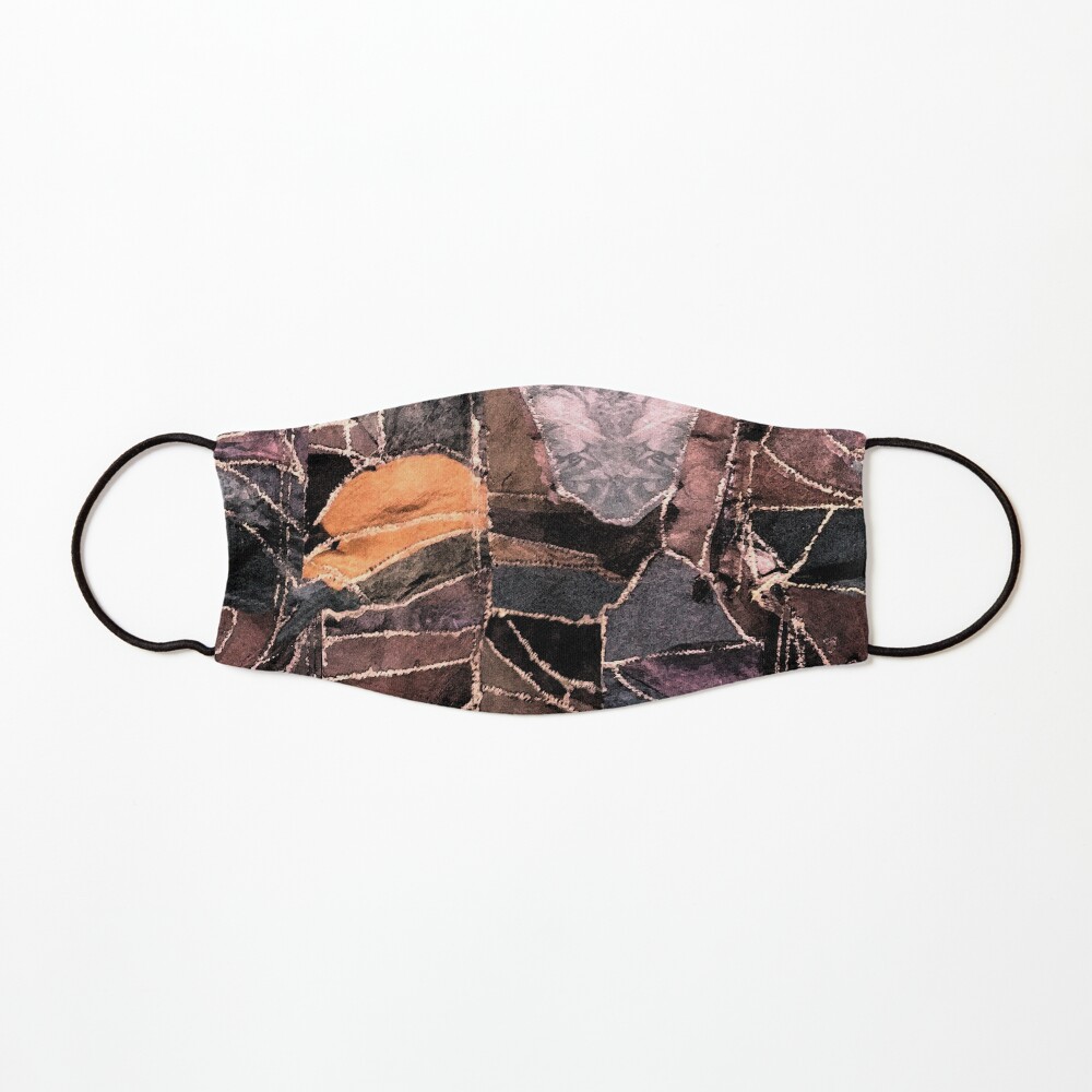 leather patches Mask