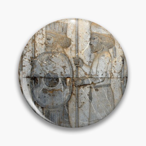 Artikelvorschau, Antike persische Krieger Skulptur Persepolis Persien Iran entworfen und verkauft von worldways.