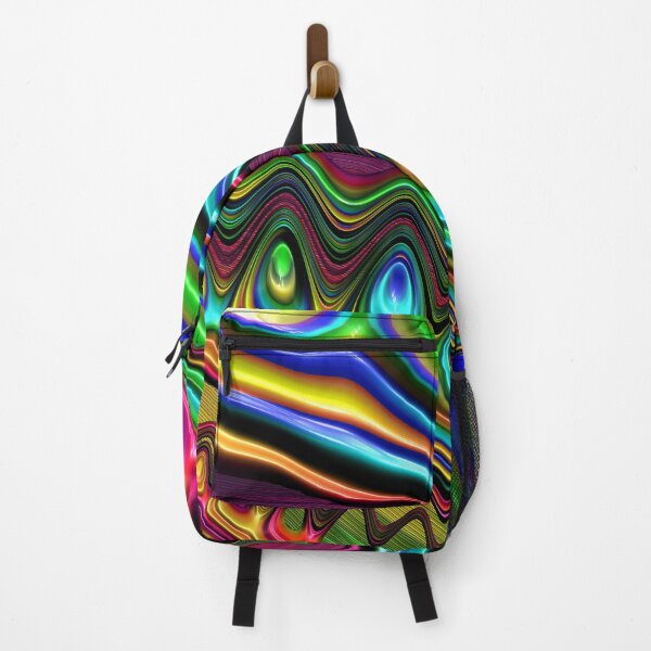 Item preview, Party Time - Wavy Rainbow Abstract Art Gnarl Fractal Pride LGBTQ designed and sold by Pam Blackstone.