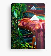 Lunch In Venice Metal Print