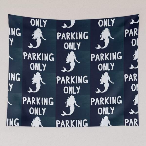 Item preview, Mermaid Parking Only designed and sold by Larson-Art.