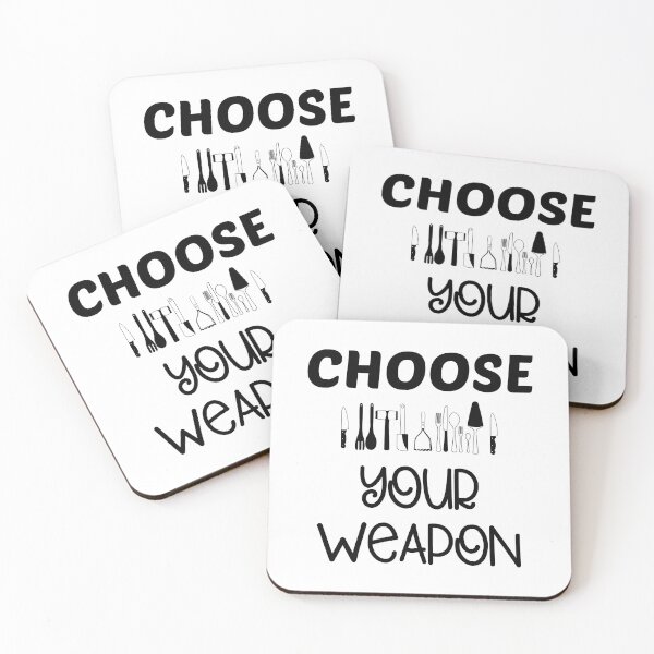 Item preview, Choose Your Weapon Professional Head Chef Gift  designed and sold by haselshirt.