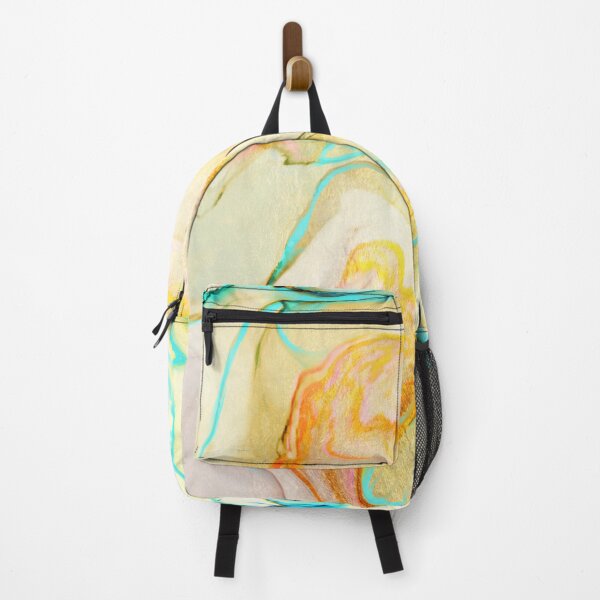 Item preview, Watercolor gold turquoise iridescent, marble designed and sold by Collagedream.