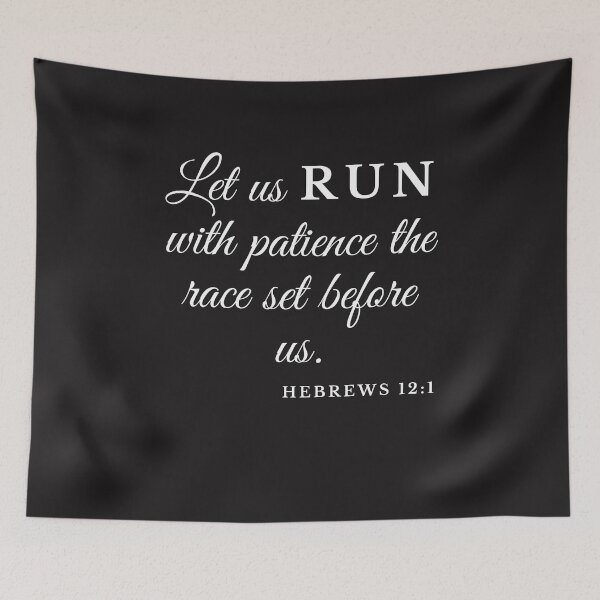Item preview, Let us RUN with purpose the race set before us. Hebrews 12:1 designed and sold by Lawro007.