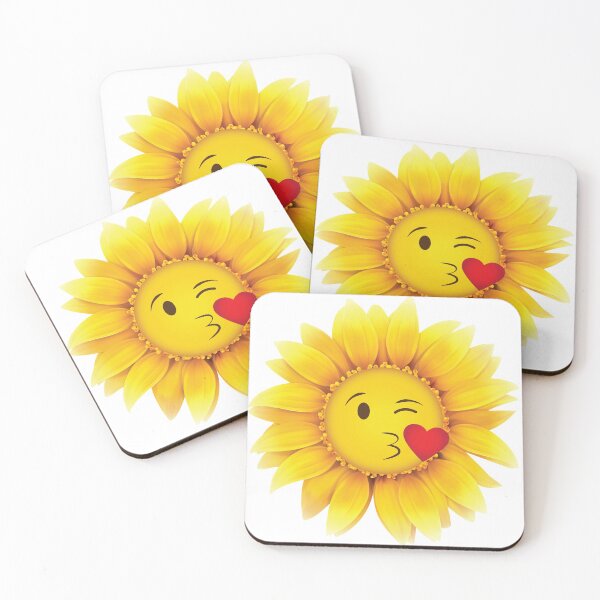 Item preview, Sunflower Kisses Emoji designed and sold by questadesigns.
