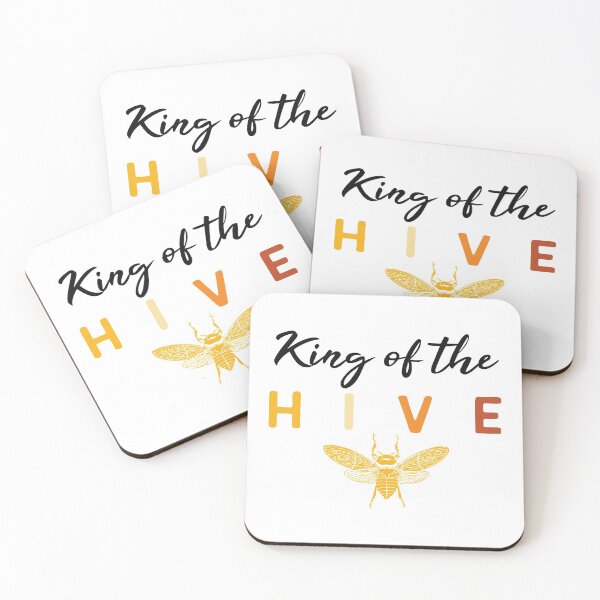 Item preview, Bees King Of The Hive Beekeeping Gift Idea designed and sold by haselshirt.