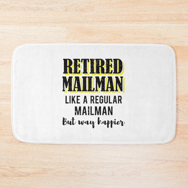 Item preview, Retired Mailman Way Happier Retirement Gift  designed and sold by haselshirt.
