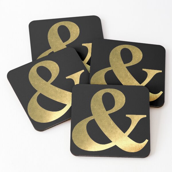 Item preview, Gold Ampersand designed and sold by UrbanEpiphany.