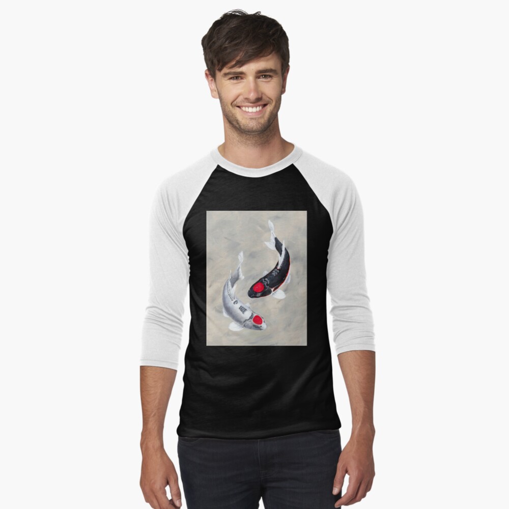 Item preview, Baseball ¾ Sleeve T-Shirt designed and sold by Koiartsandus.