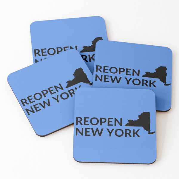 Item preview, REOPEN NEW YORK designed and sold by DWaffleDesigns.