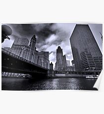 Chicago River Poster