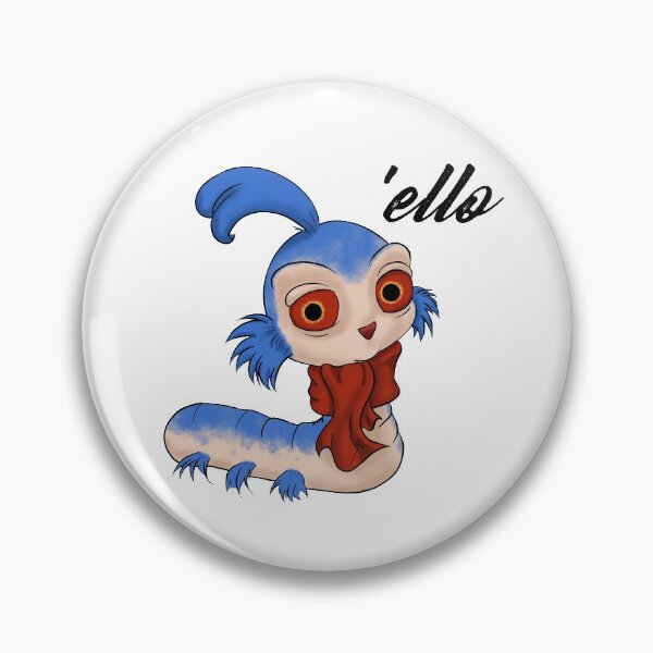 Item preview, Mr. Worm from Labyrinth designed and sold by HeidiGeist.