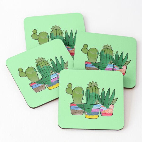 Item preview, watercolor cacti  designed and sold by Full Moon.