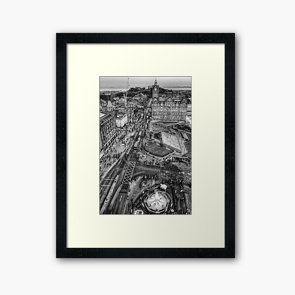 Item preview, Edinburgh from Above Monotone designed and sold by Chris Cherry.