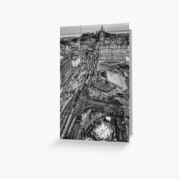 Item preview, Edinburgh from Above Monotone designed and sold by Chris Cherry.