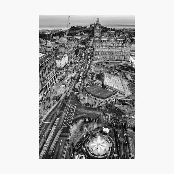 Item preview, Edinburgh from Above Monotone designed and sold by Chris Cherry.