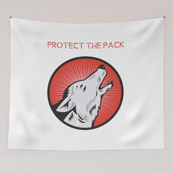 Item preview, Protect the Pack Wolf Design  designed and sold by carolviola87.