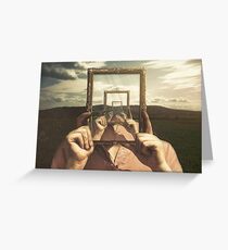 Empty Frame Greeting Card