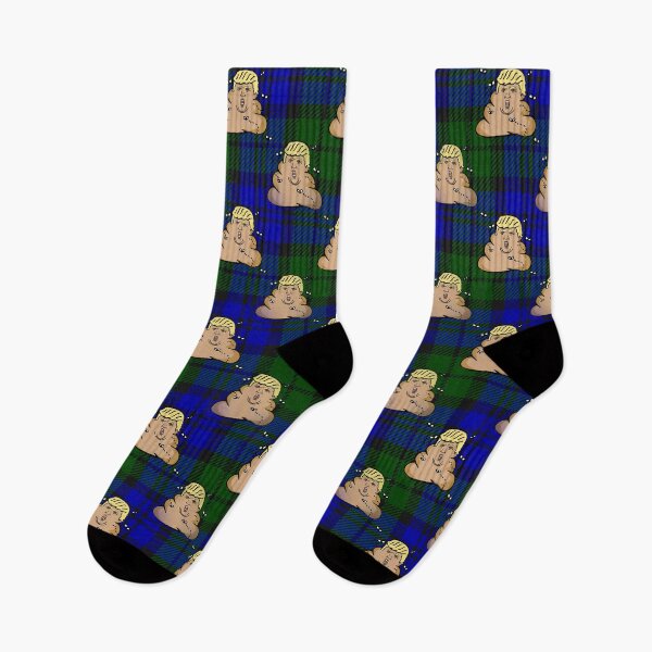 Item preview, trump plaid poop designed and sold by Gossip Rag.