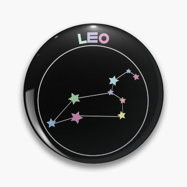 Item preview, Leo Constellation Star Chart in pastel colors designed and sold by Norelli.