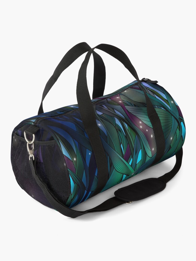 Alternate view of Nocturne (with Fireflies) Duffle Bag