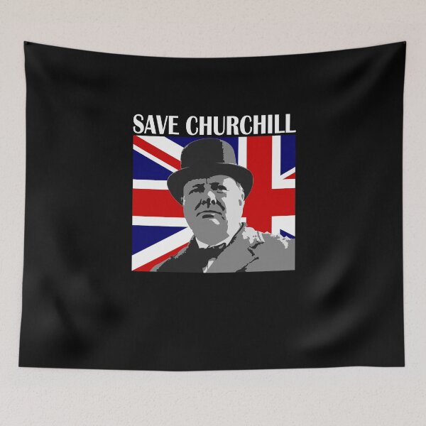 Item preview, SAVE CHURCHILL designed and sold by stretchtees.