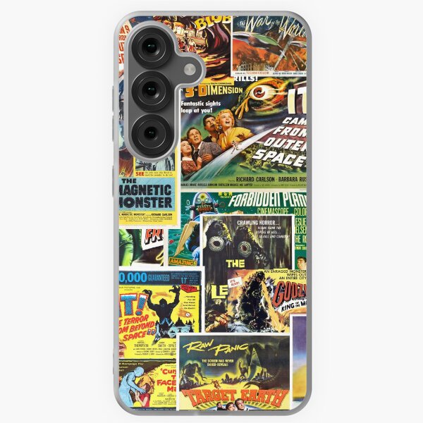 Item preview, Retro Sci Fi Movie Posters Collage. designed and sold by azule1.